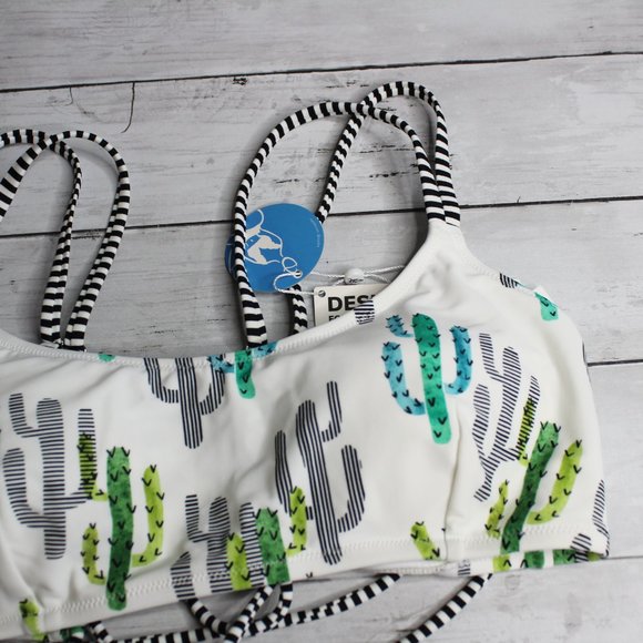 Cupshe Women's Swim Top High Waist Bikini Bottoms Size XL Swimsuit 2 Pc - Picture 5 of 9